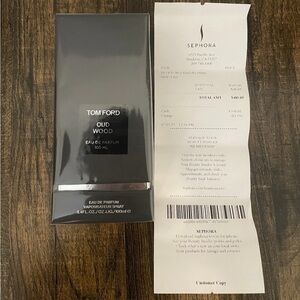 Tom Ford Fragrance in Elegant Black Packaging